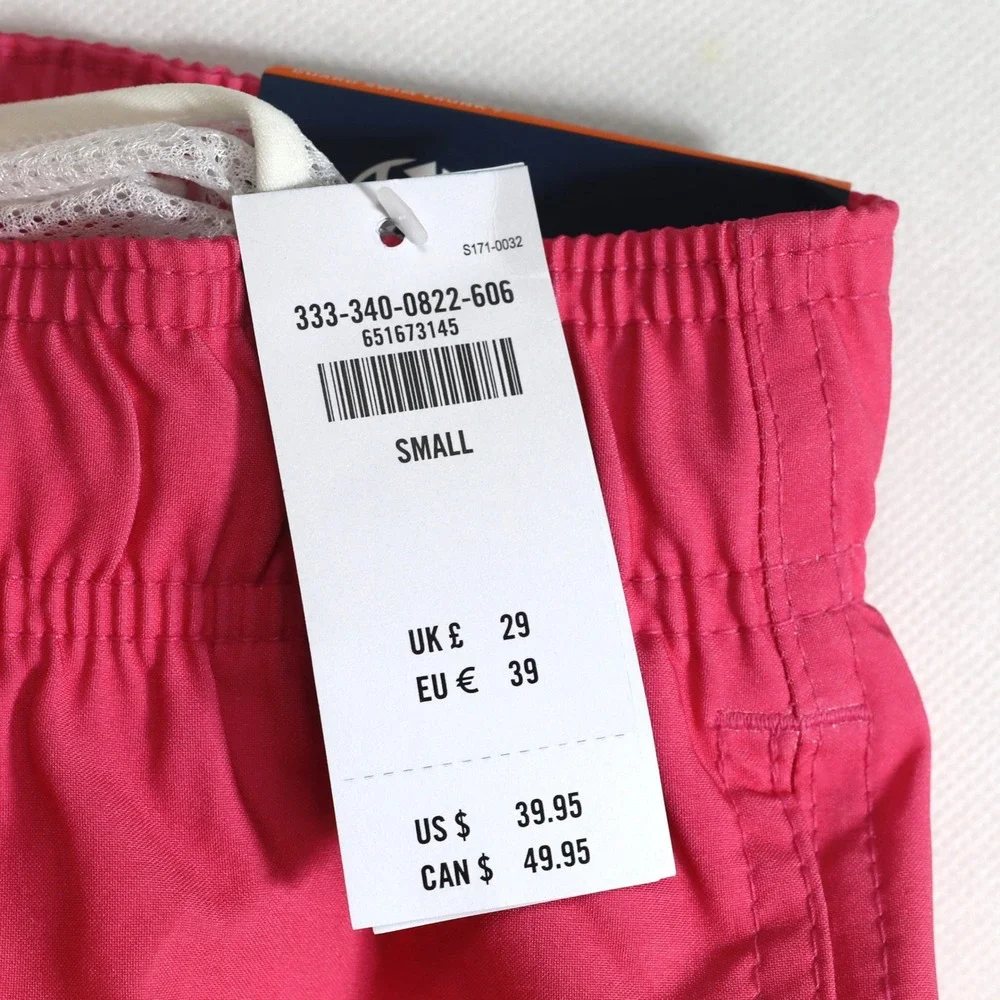 Hollister Swim Trunks Mens S Pink Orange Ombre Guard 7